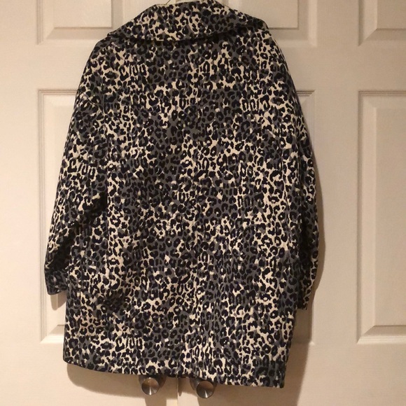 Leopard print oversized coat - Picture 6 of 7